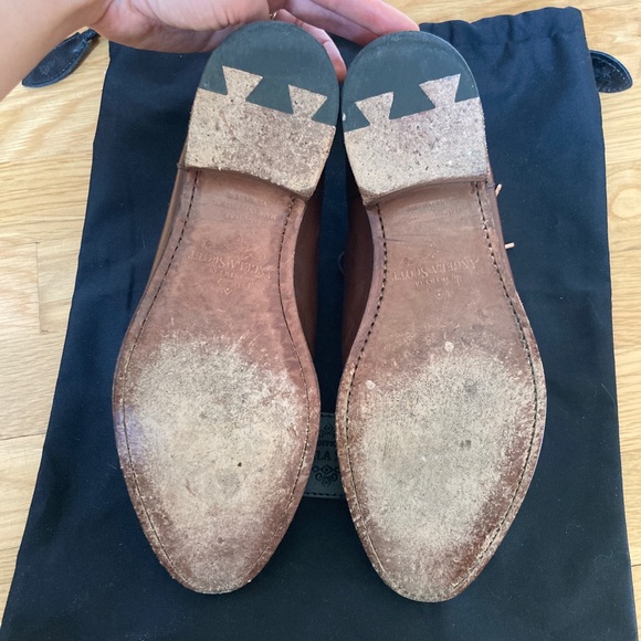 The Office of Angela Scott Mr. Evans Wingtip Walnut Brown - Picture 8 of 8